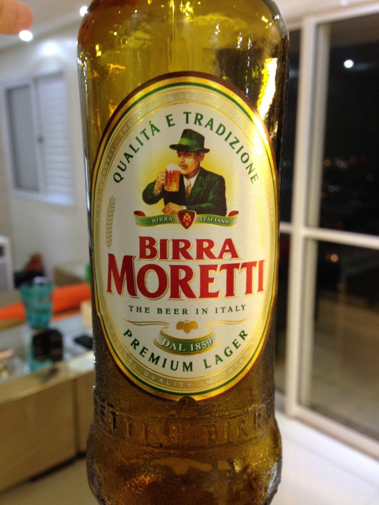 Rótulo Birra Moretti