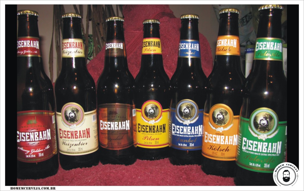 Eisenbahn Beers  Strong Weizen Weizenbock Pilsen Dunkel Kolsch Pale Ale