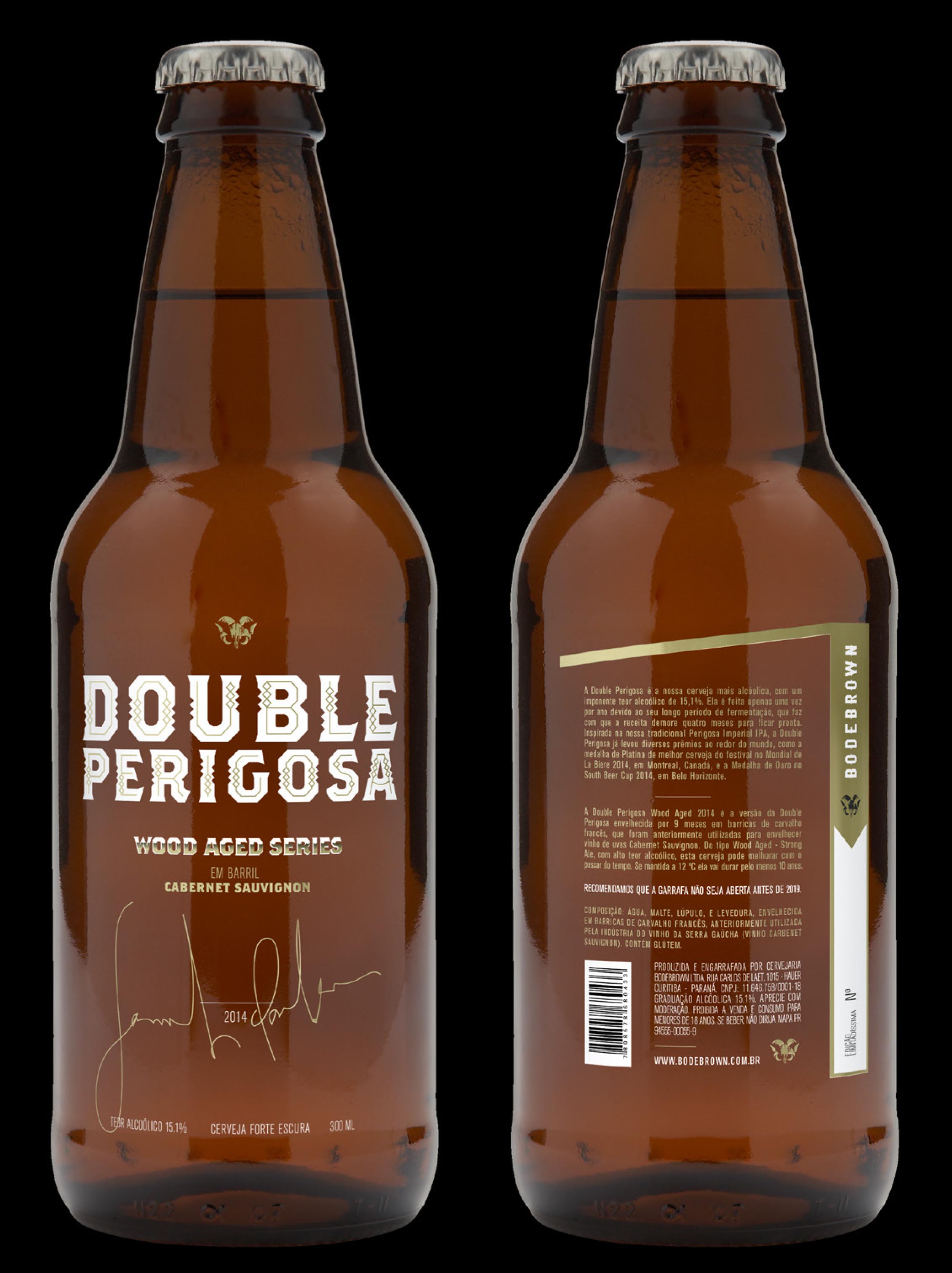 Double Perigosa Bodebrown Garrafa