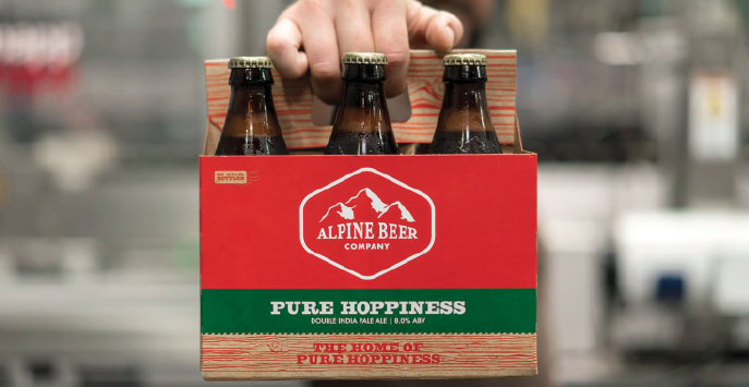 Alpine beer cerveja
