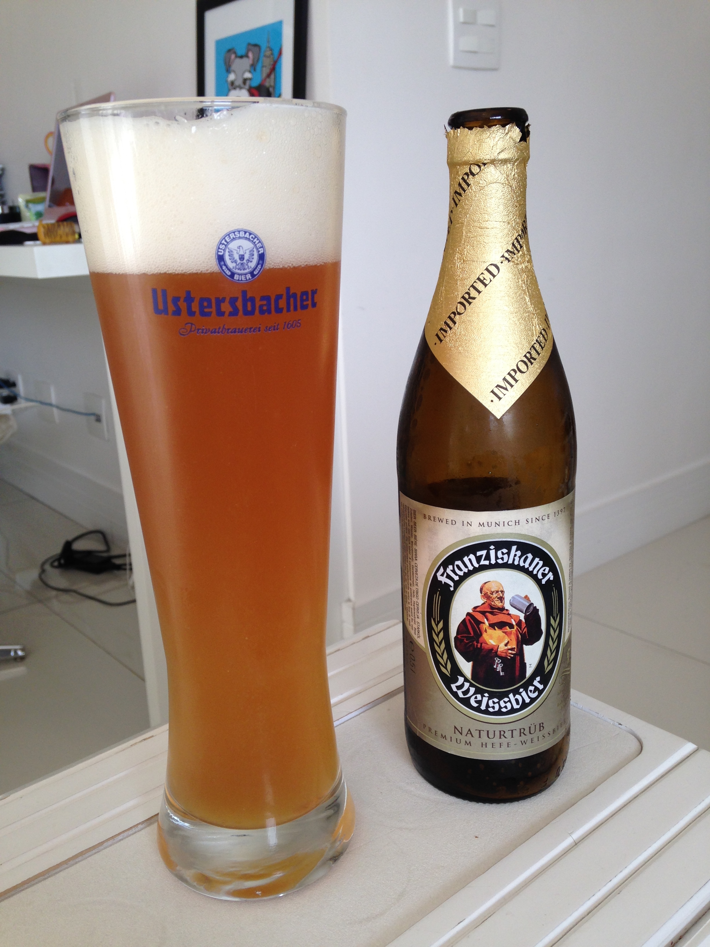 Franziskaner Hefe-Weissbier Hell