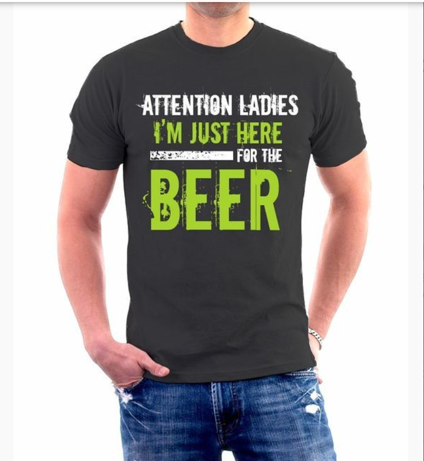 Camiseta Attention Ladies