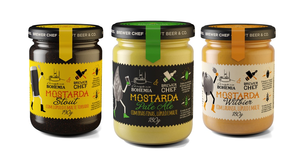 Mostardas cervejeiras